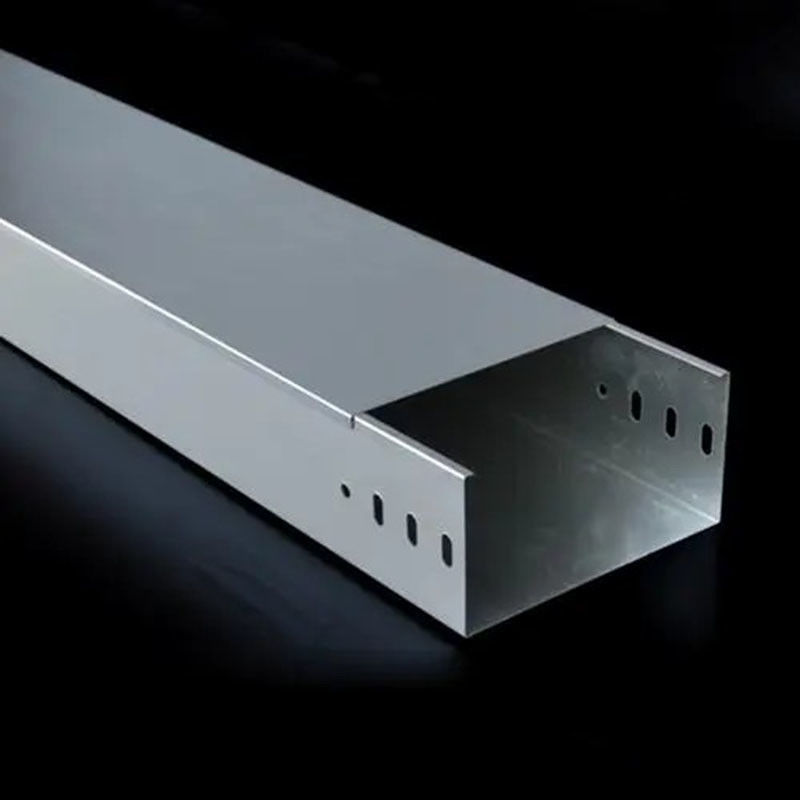 Polishings SS 304 Cable Tray longitud personalizada tamaño color plateado