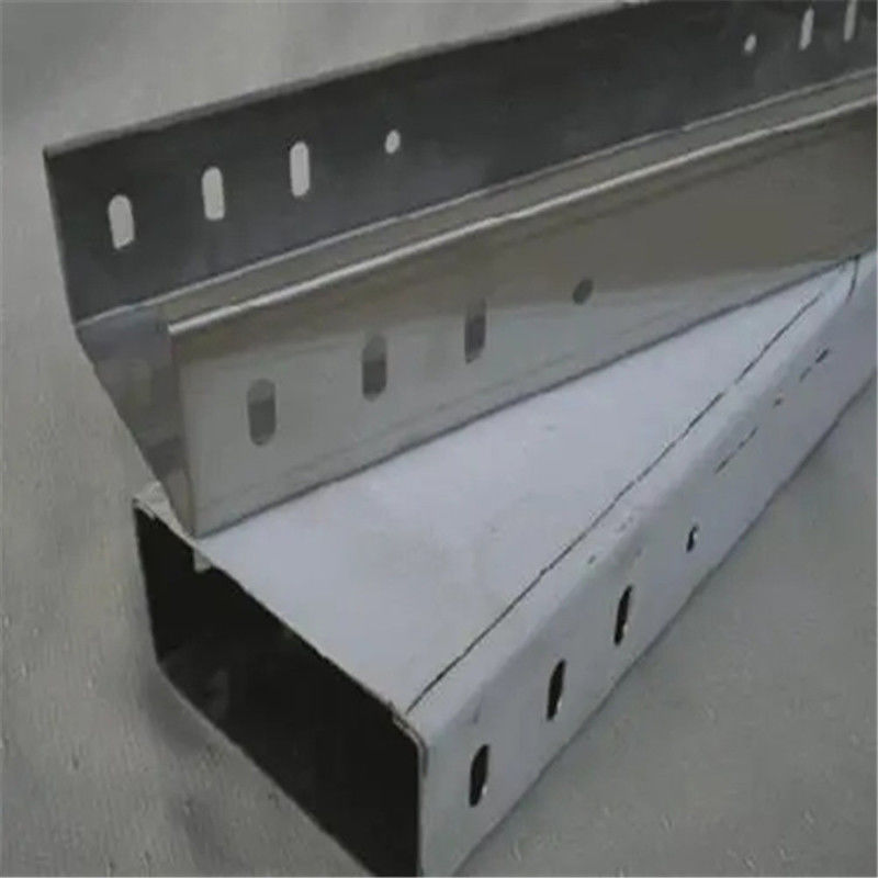 Taller / almacén SS 304 Cable Tray Ladder Tray Color plateado